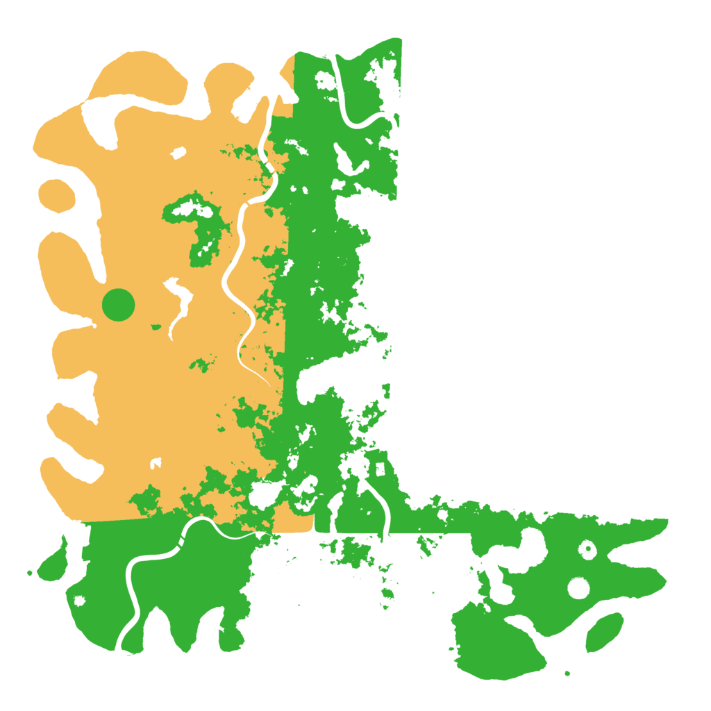 Biome Rust Map: Procedural Map, Size: 5700, Seed: 78468