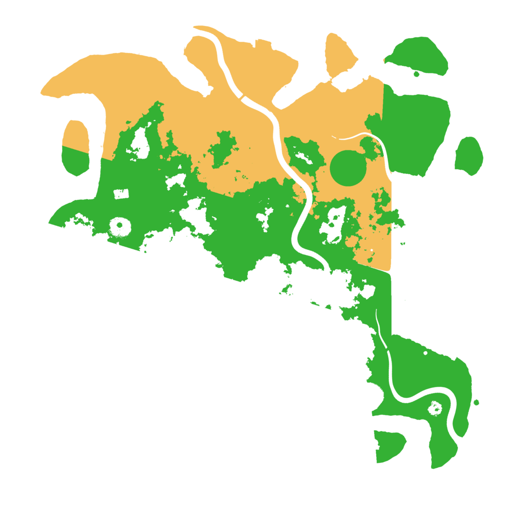 Biome Rust Map: Procedural Map, Size: 3800, Seed: 1488452590