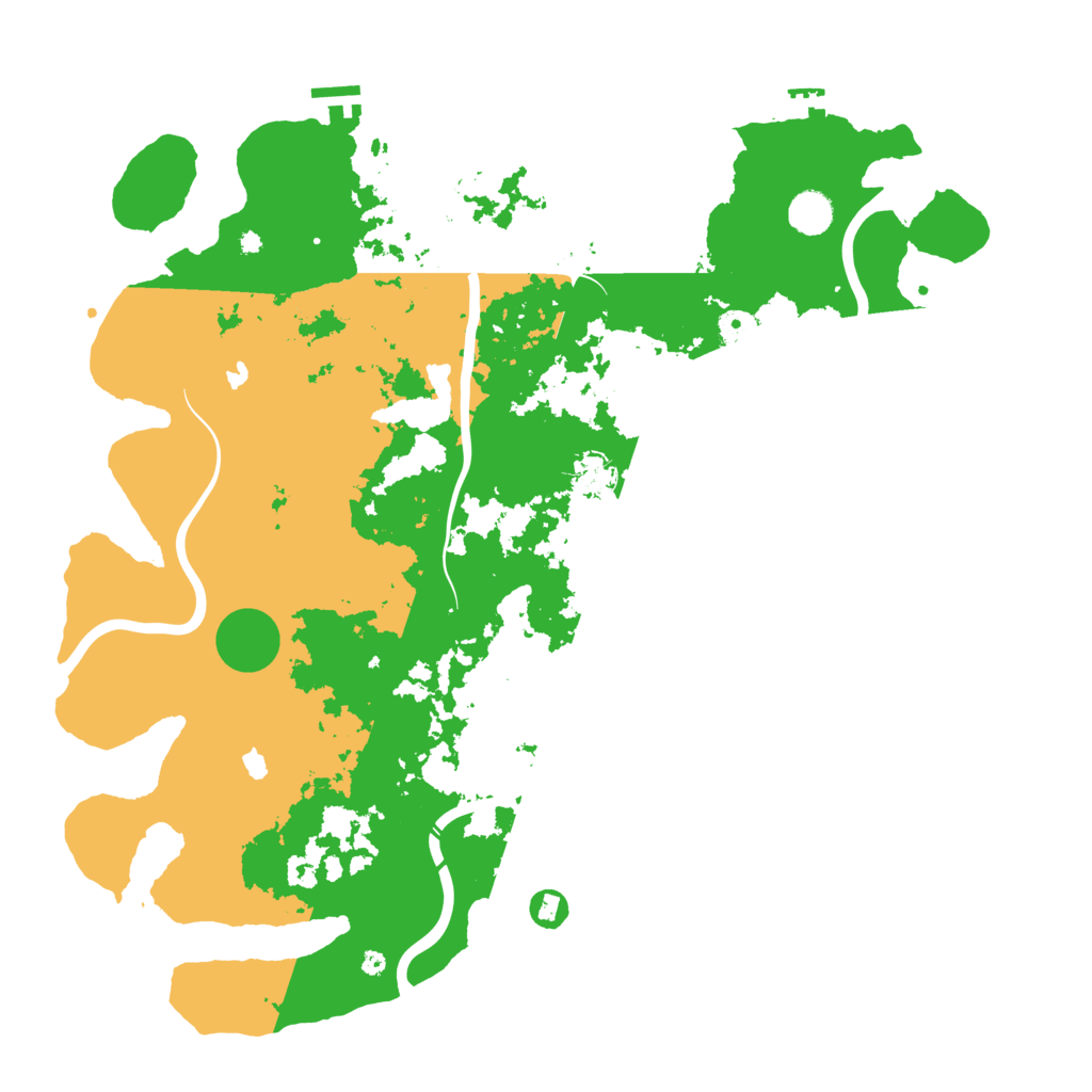 Biome Rust Map: Procedural Map, Size: 4500, Seed: 6111735