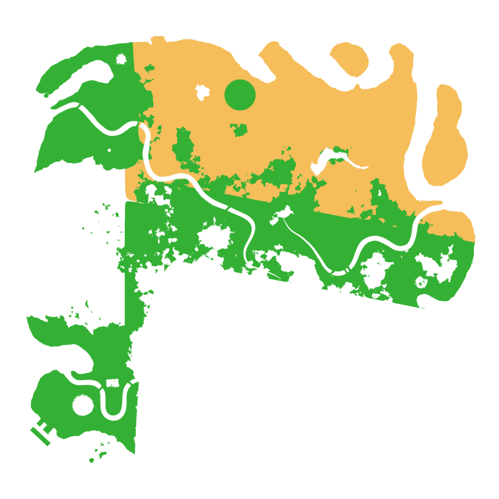 Biome Rust Map: Procedural Map, Size: 4250, Seed: 1800794145