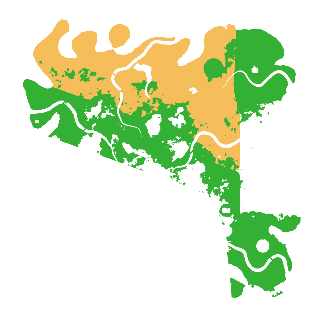 Biome Rust Map: Procedural Map, Size: 4250, Seed: 1240150777