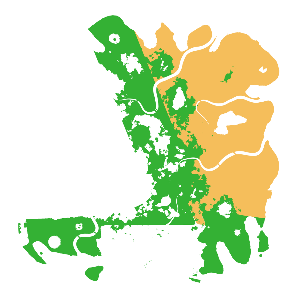 Biome Rust Map: Procedural Map, Size: 4250, Seed: 15500000