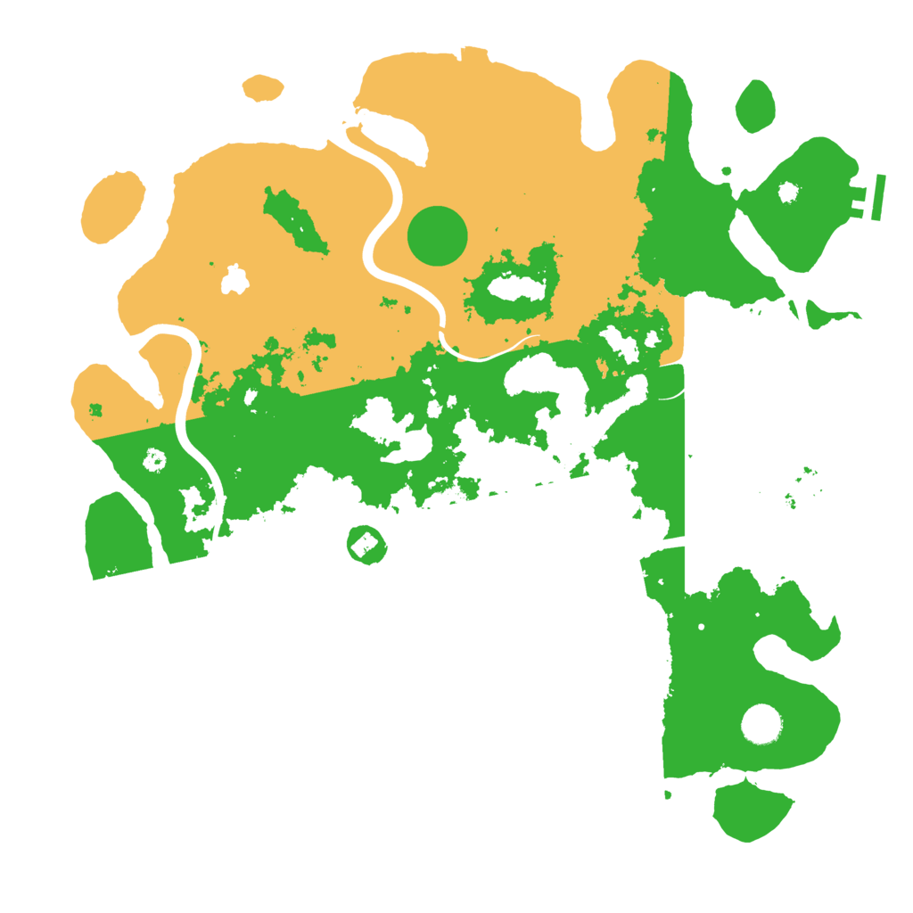 Biome Rust Map: Procedural Map, Size: 4000, Seed: 603701006