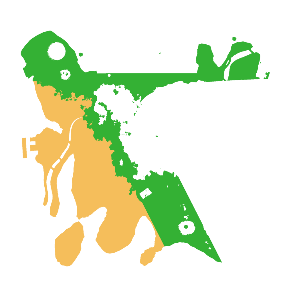 Biome Rust Map: Procedural Map, Size: 2900, Seed: 303766068