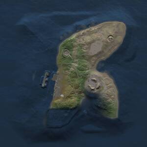 Thumbnail Rust Map: Procedural Map, Size: 1500, Seed: 239823919, 3 Monuments