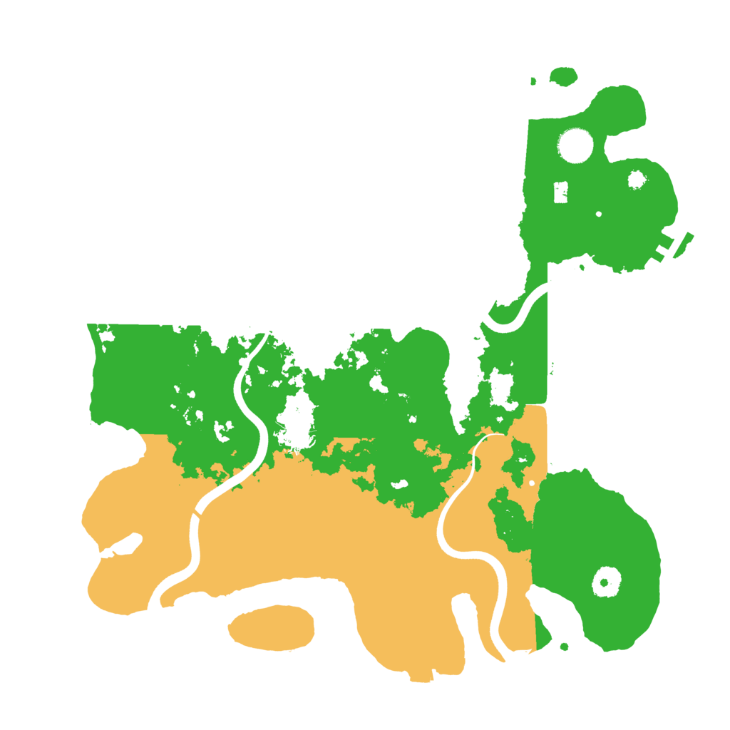 Biome Rust Map: Procedural Map, Size: 3650, Seed: 465988