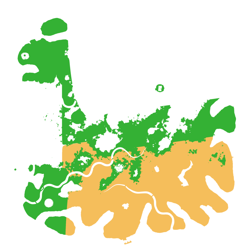 Biome Rust Map: Procedural Map, Size: 5000, Seed: 789654123