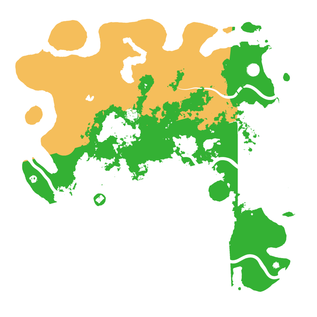 Biome Rust Map: Procedural Map, Size: 4300, Seed: 1162658595