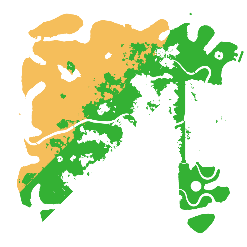 Biome Rust Map: Procedural Map, Size: 4300, Seed: 1662928614