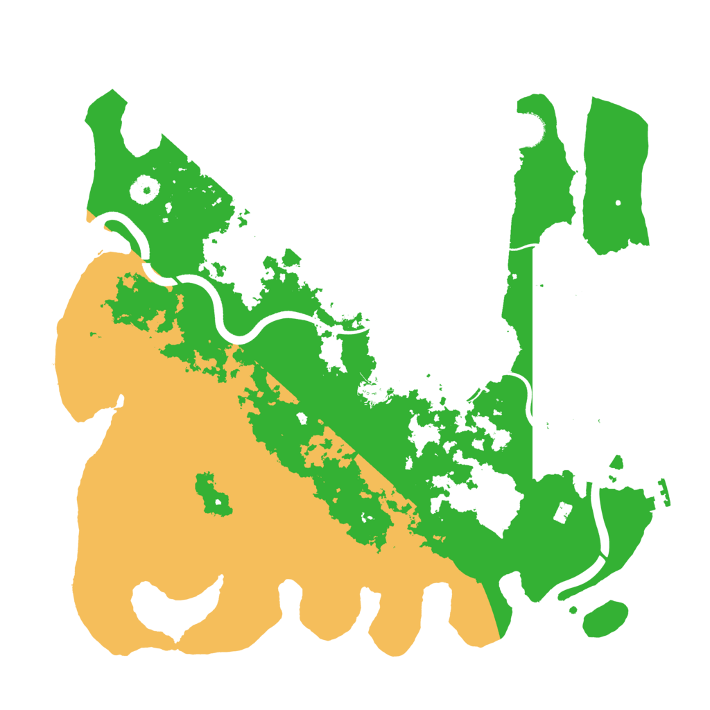 Biome Rust Map: Procedural Map, Size: 3750, Seed: 86573