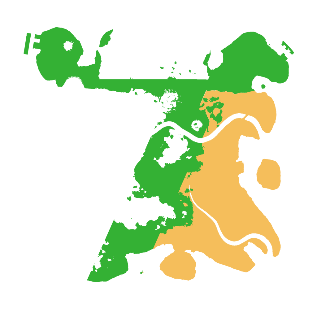 Biome Rust Map: Procedural Map, Size: 3000, Seed: 900731880