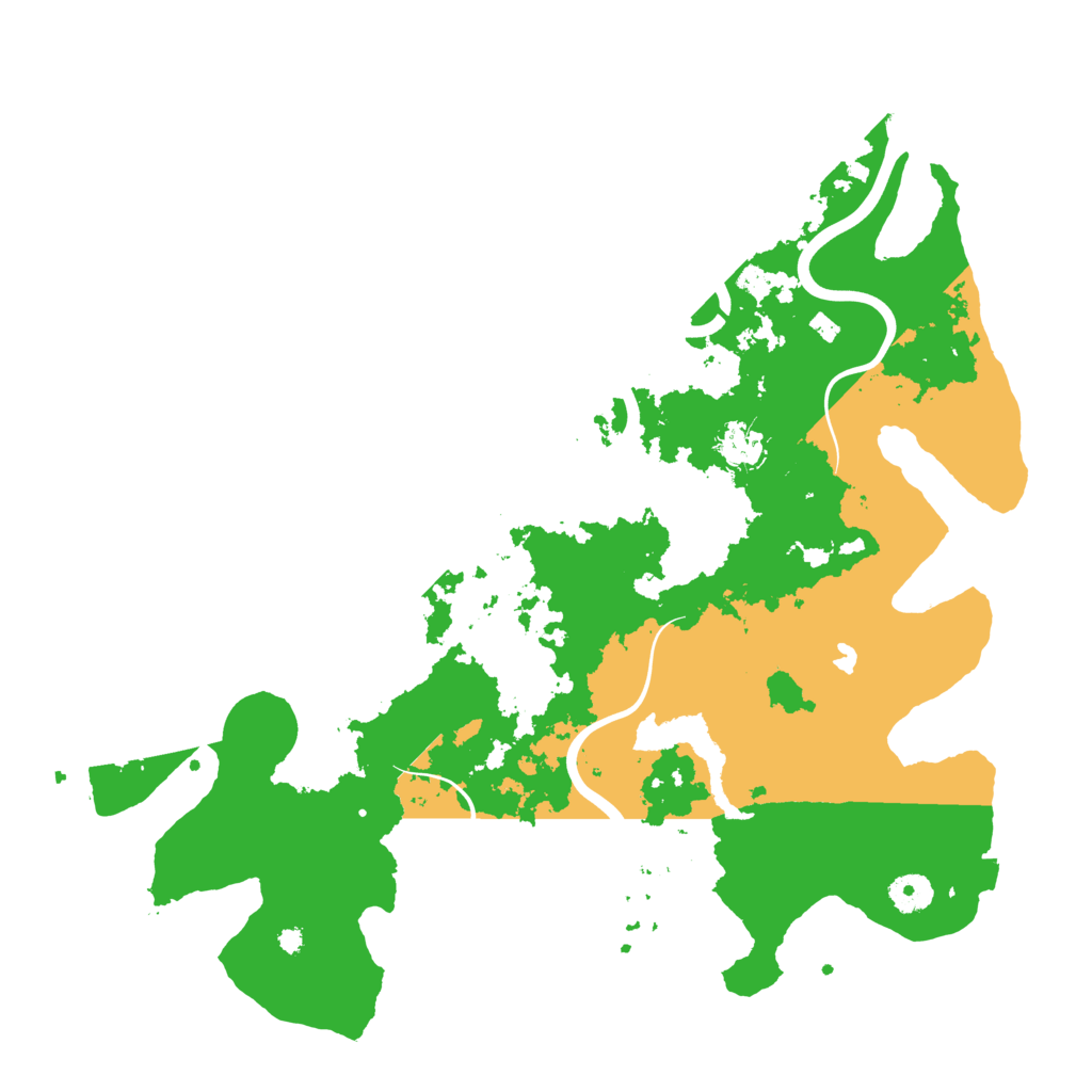 Biome Rust Map: Procedural Map, Size: 4000, Seed: 723845621