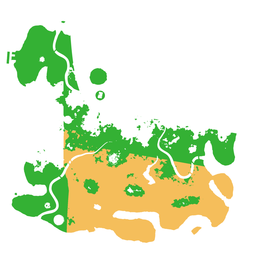 Biome Rust Map: Procedural Map, Size: 4300, Seed: 1770695227