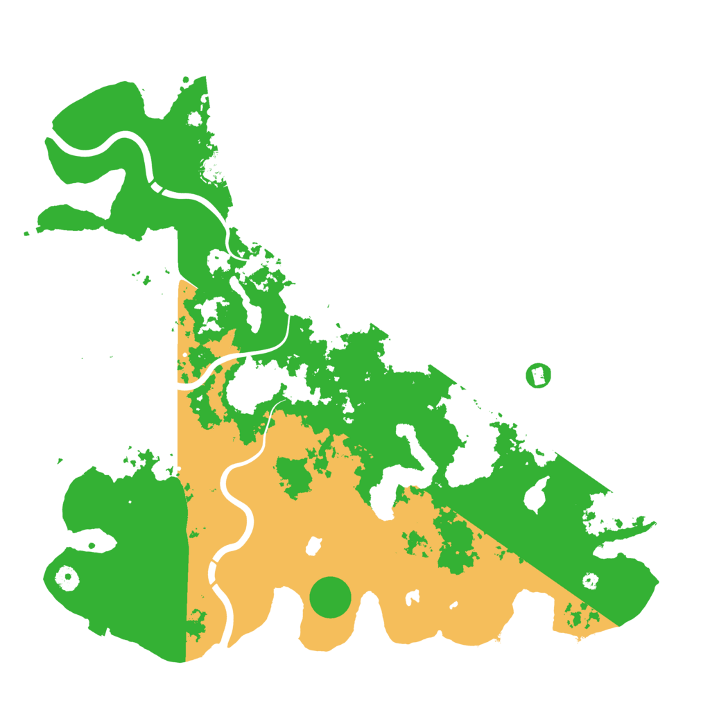 Biome Rust Map: Procedural Map, Size: 4500, Seed: 324893797