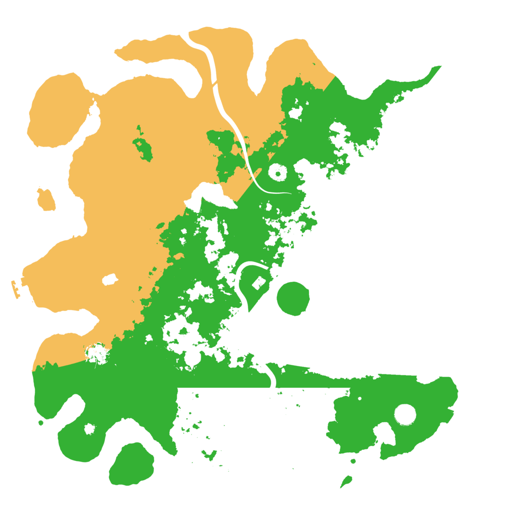 Biome Rust Map: Procedural Map, Size: 4250, Seed: 388804102