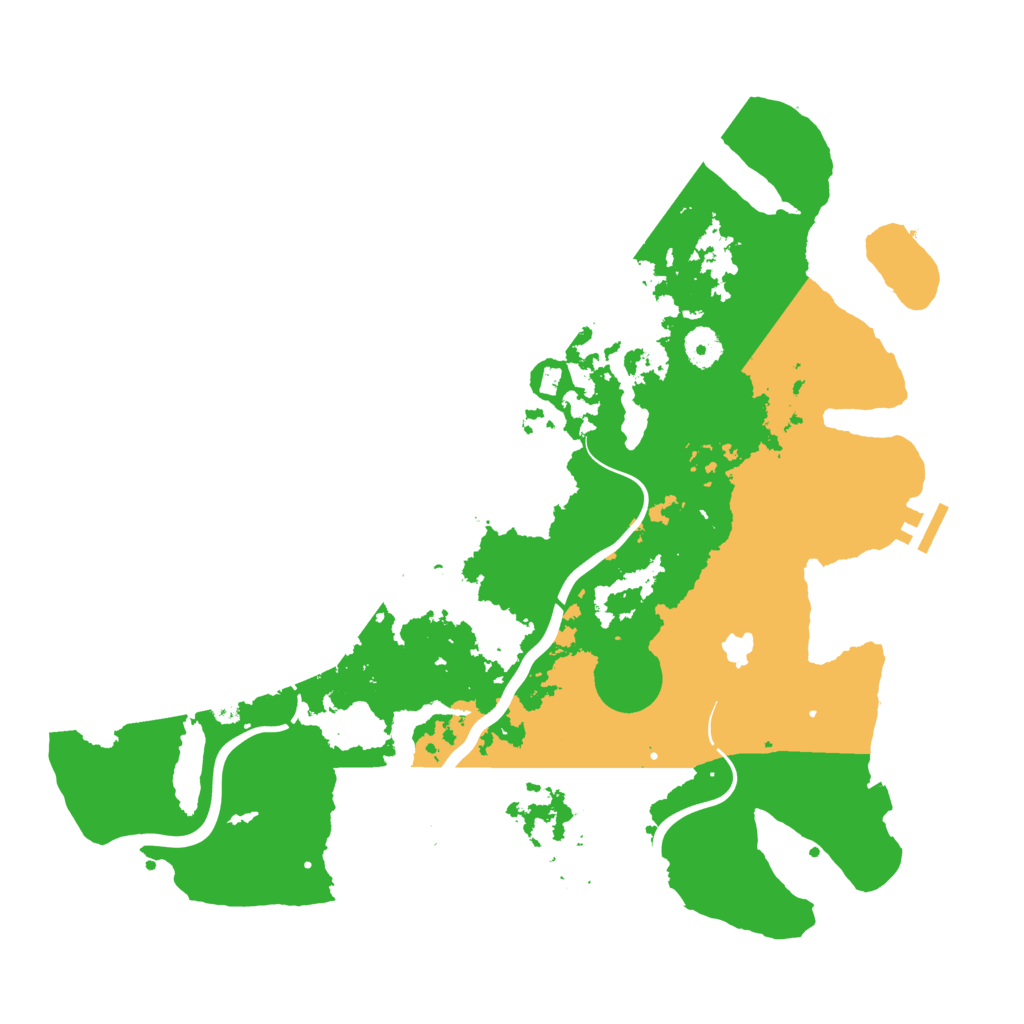 Biome Rust Map: Procedural Map, Size: 4000, Seed: 2069043958
