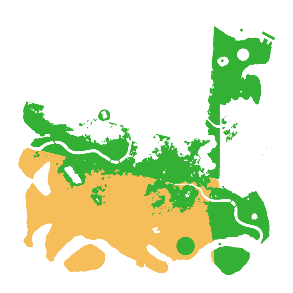 Biome Rust Map: Procedural Map, Size: 4250, Seed: 1592918047