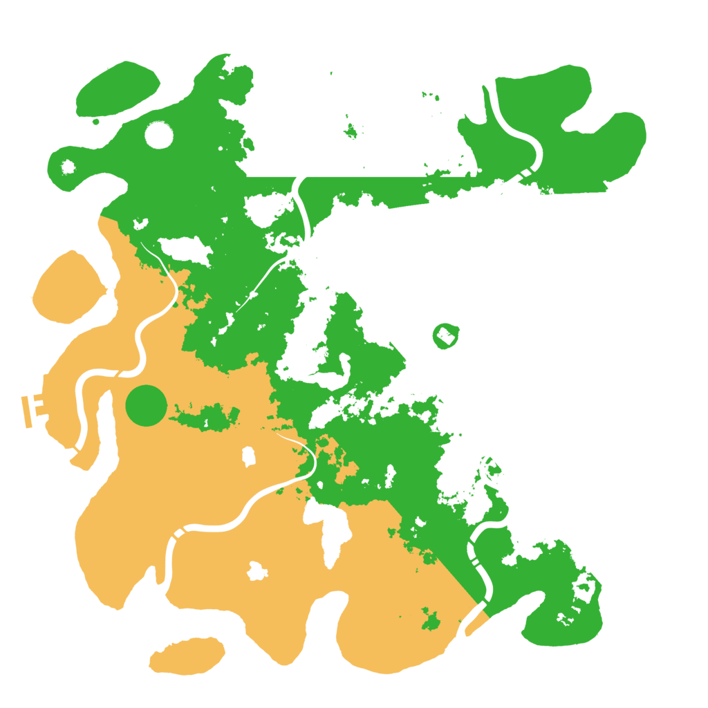 Biome Rust Map: Procedural Map, Size: 4500, Seed: 2015397659