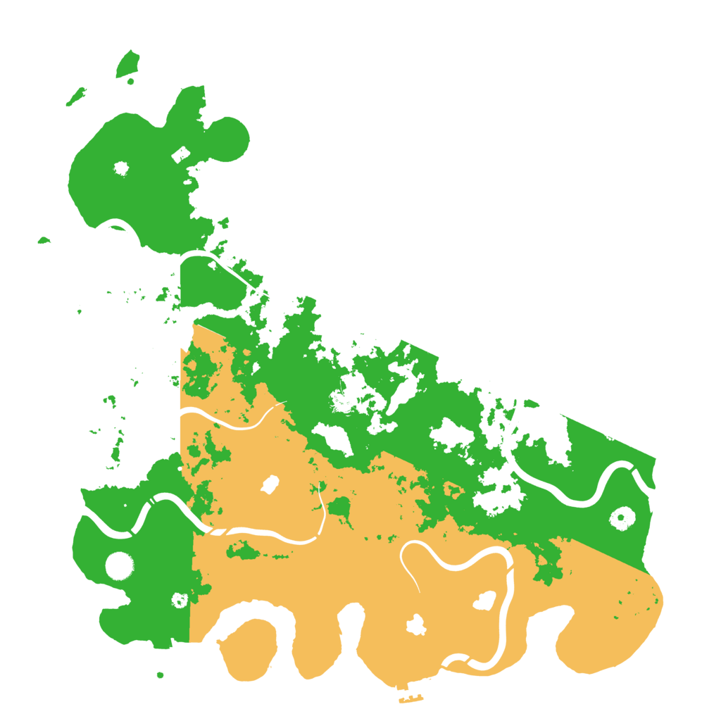 Biome Rust Map: Procedural Map, Size: 4500, Seed: 139496792