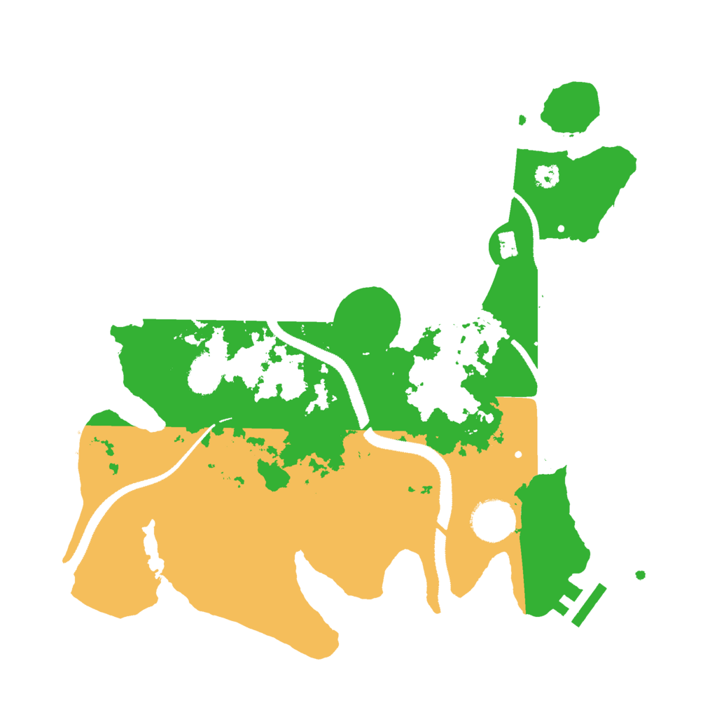 Biome Rust Map: Procedural Map, Size: 3000, Seed: 2406785