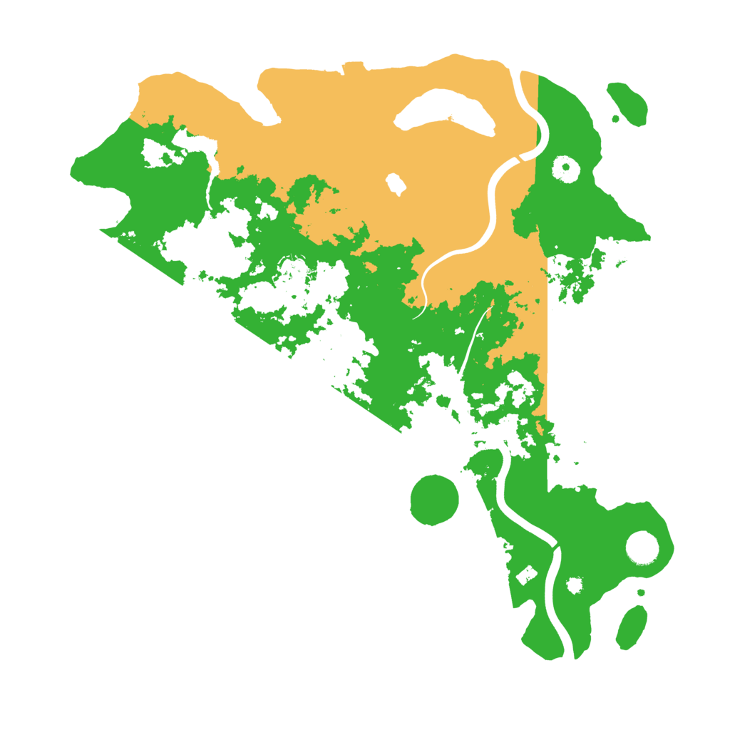 Biome Rust Map: Procedural Map, Size: 4000, Seed: 2031172144