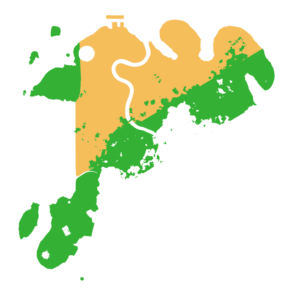 Biome Rust Map: Procedural Map, Size: 3450, Seed: 1449047093