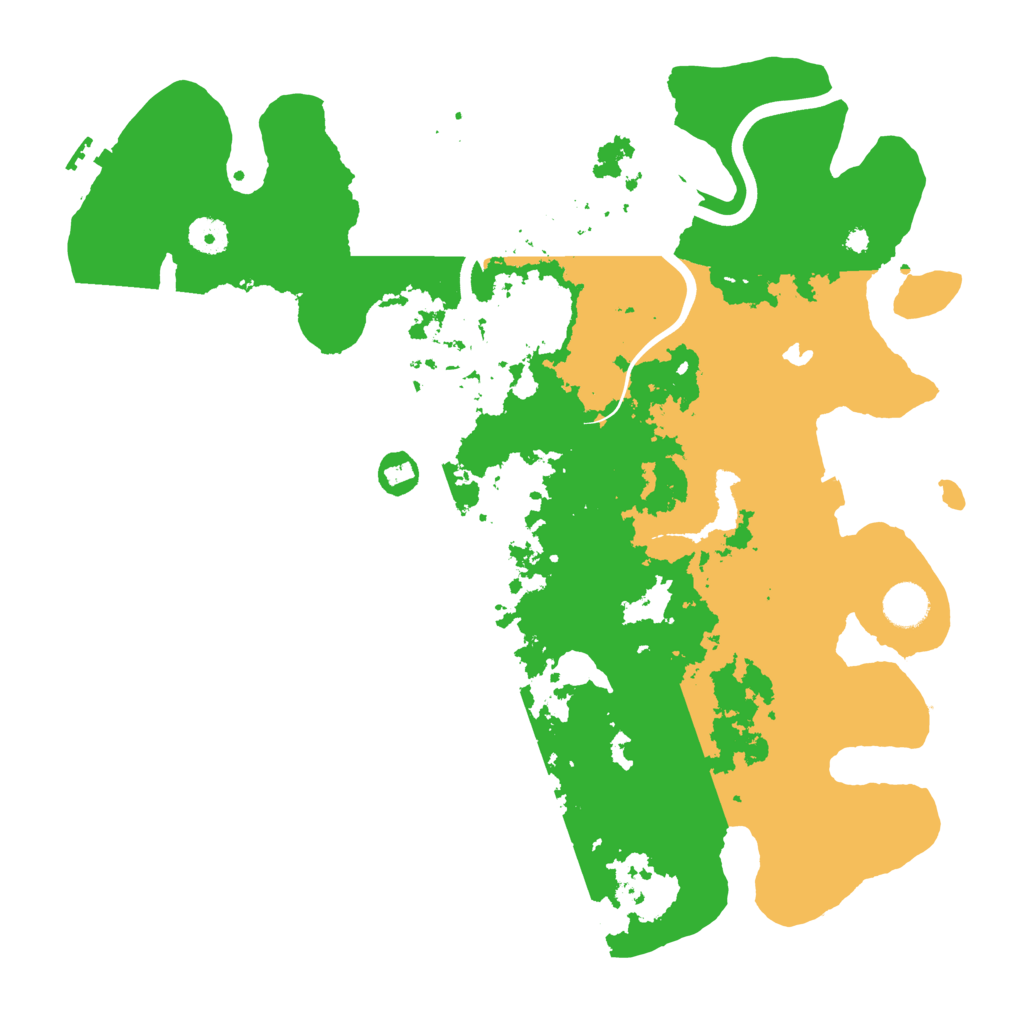 Biome Rust Map: Procedural Map, Size: 4000, Seed: 1789683199