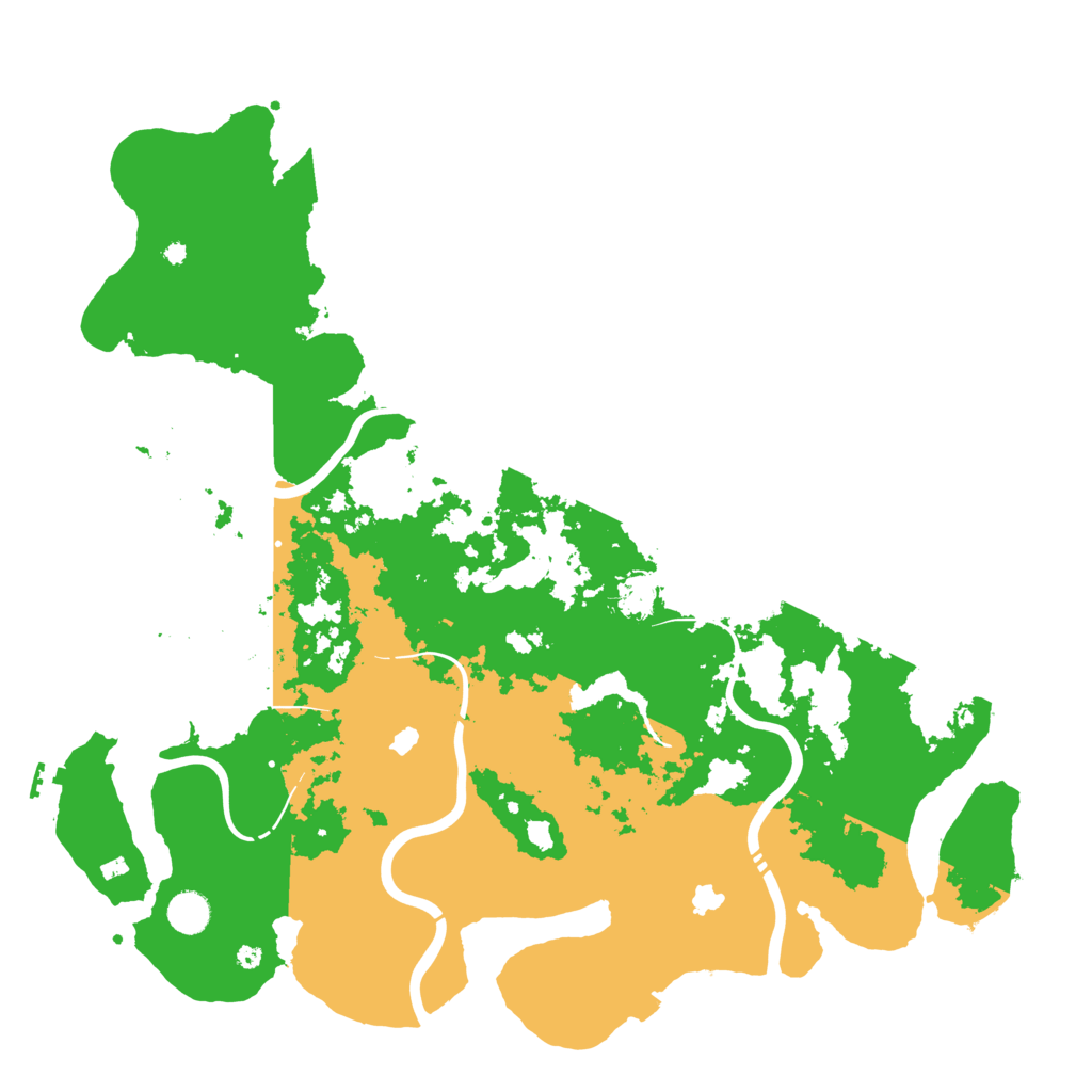 Biome Rust Map: Procedural Map, Size: 4500, Seed: 1455088055