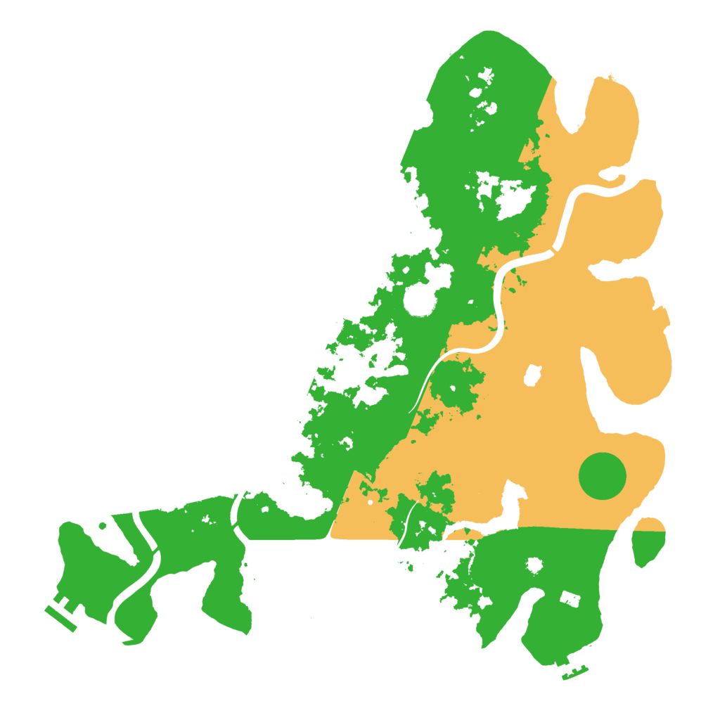 Biome Rust Map: Procedural Map, Size: 4000, Seed: 819702074