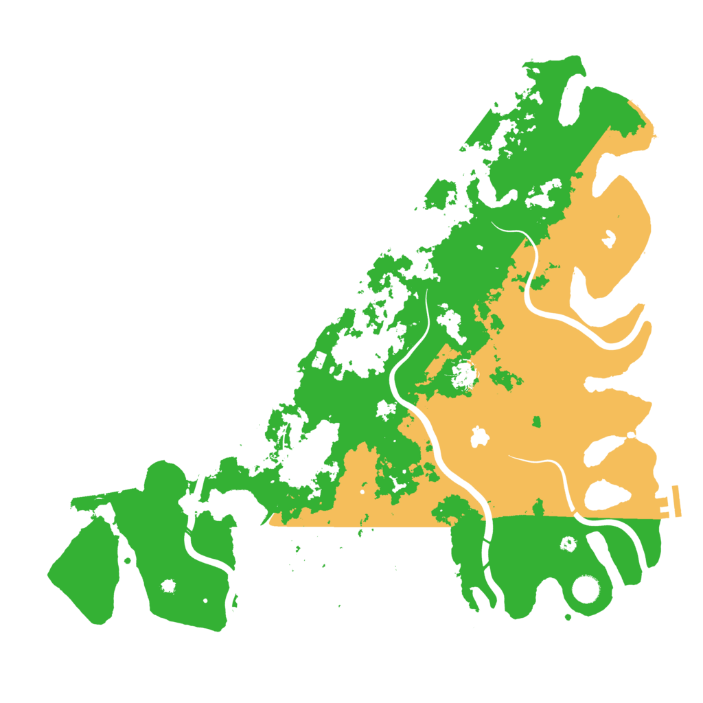 Biome Rust Map: Procedural Map, Size: 4500, Seed: 1428905914