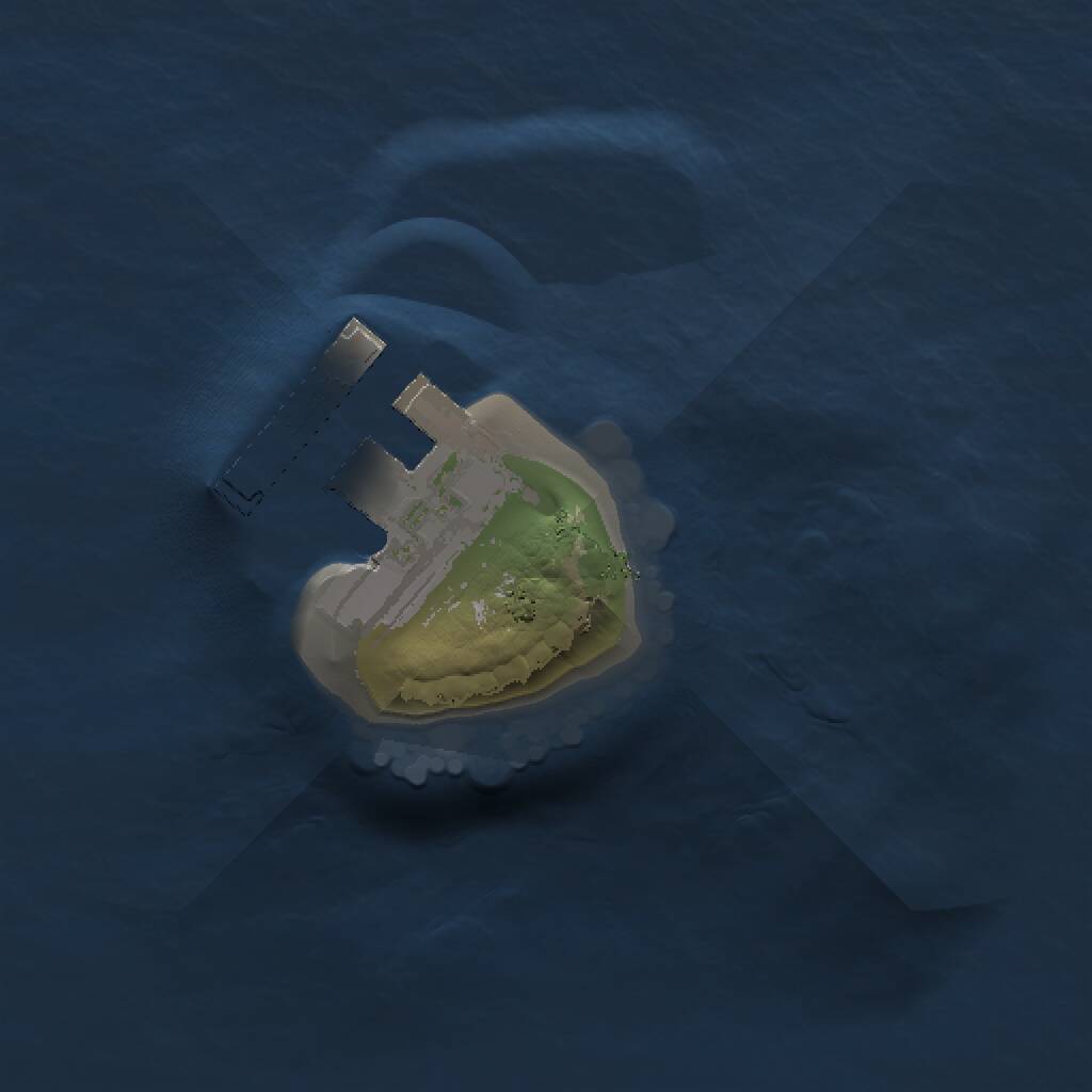 Rust Map: Procedural Map, Size: 1000, Seed: 1128806537, 2 Monuments