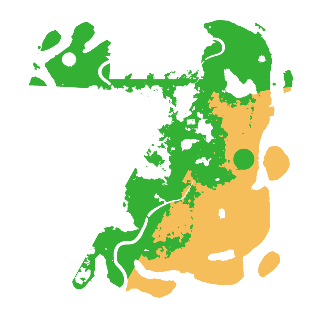 Biome Rust Map: Procedural Map, Size: 4000, Seed: 16753