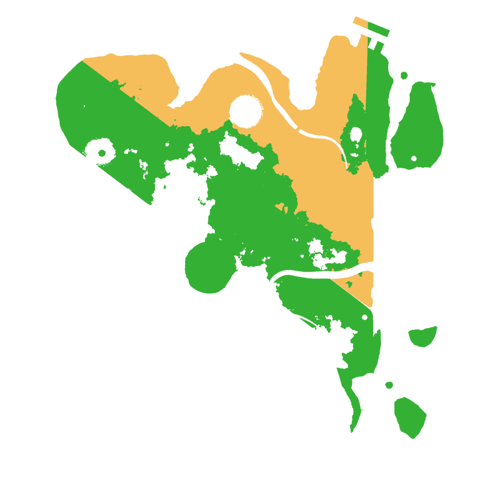 Biome Rust Map: Procedural Map, Size: 2700, Seed: 1782907326
