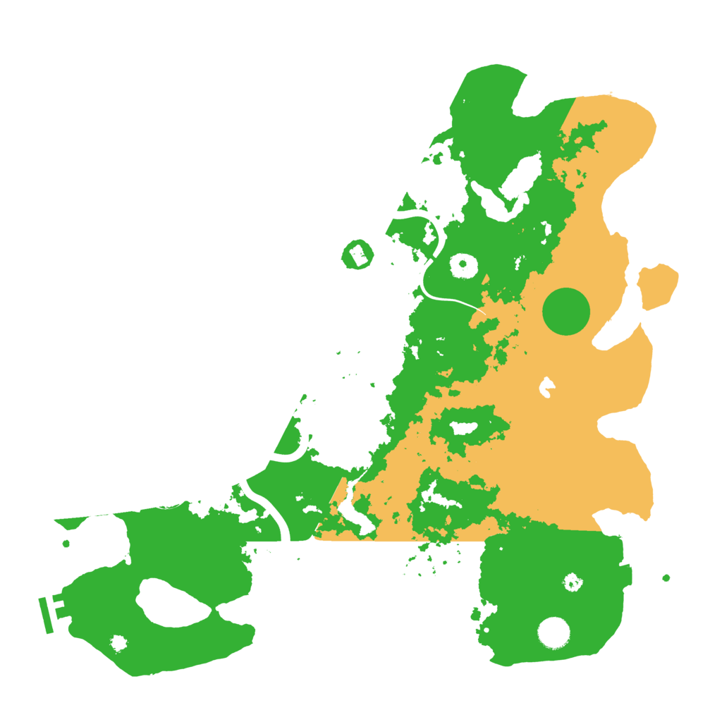 Biome Rust Map: Procedural Map, Size: 4000, Seed: 1570620691