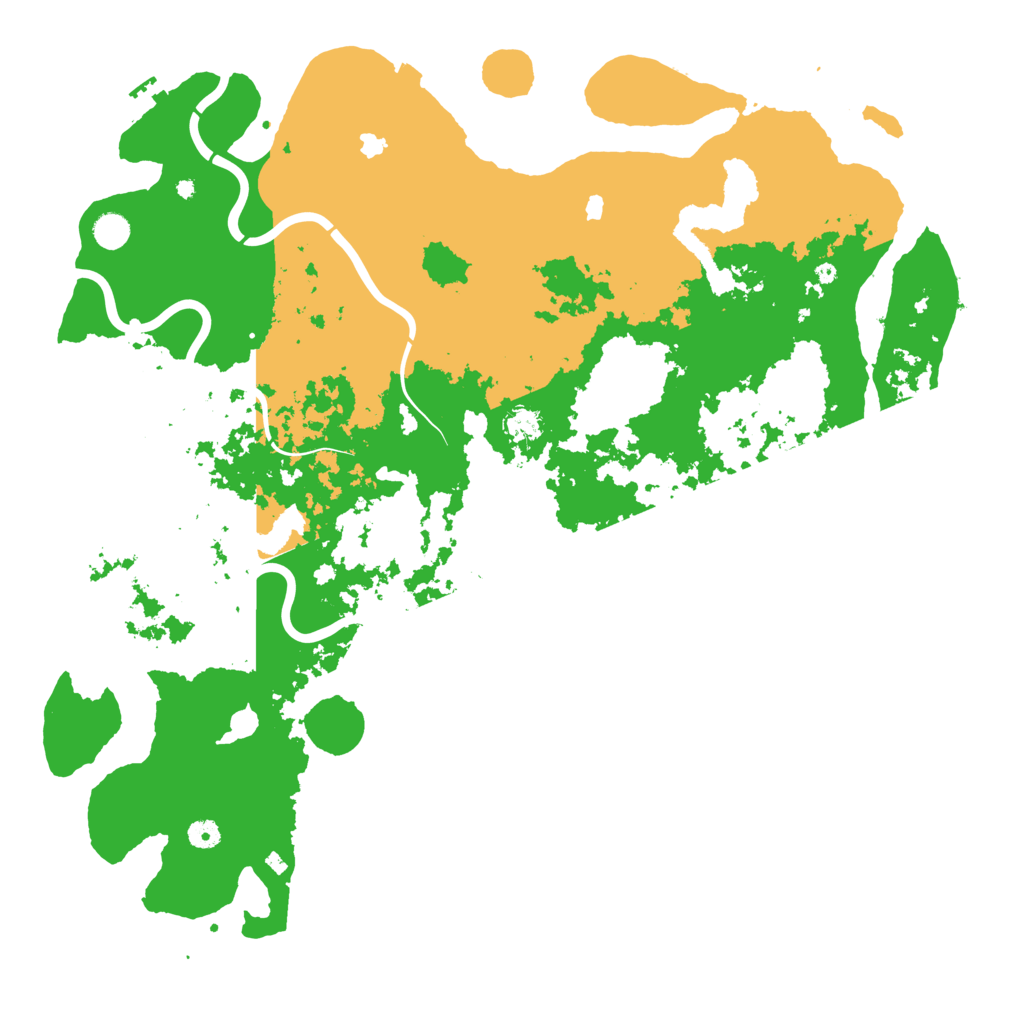 Biome Rust Map: Procedural Map, Size: 5000, Seed: 211388504