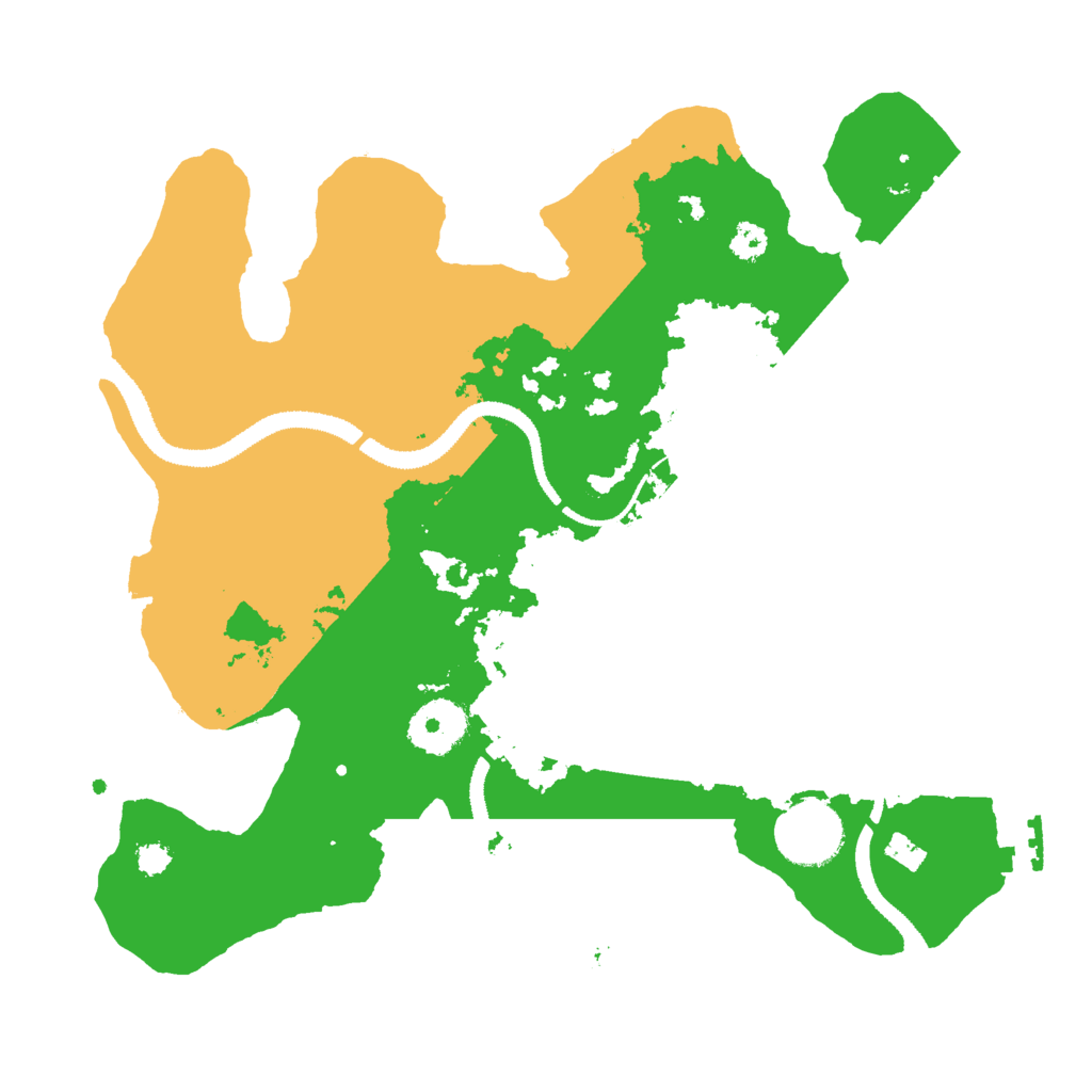 Biome Rust Map: Procedural Map, Size: 3000, Seed: 28062026
