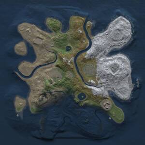 Thumbnail Rust Map: Procedural Map, Size: 2800, Seed: 2026, 10 Monuments