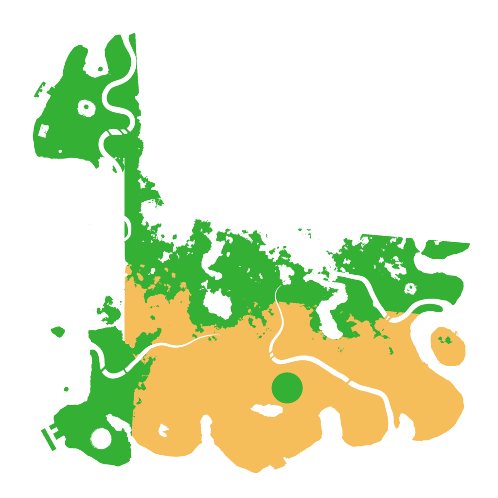 Biome Rust Map: Procedural Map, Size: 4250, Seed: 192335345
