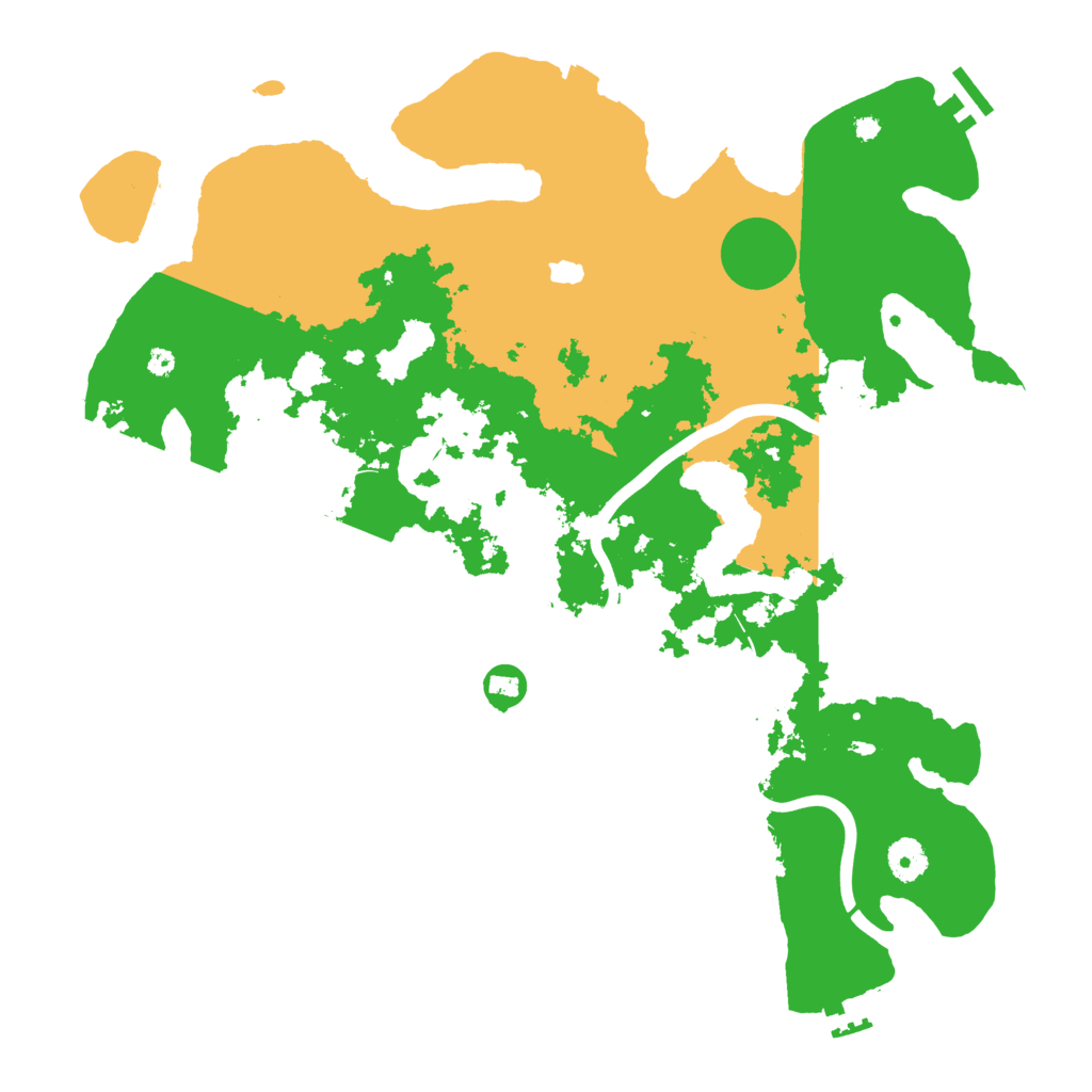 Biome Rust Map: Procedural Map, Size: 4000, Seed: 1603459