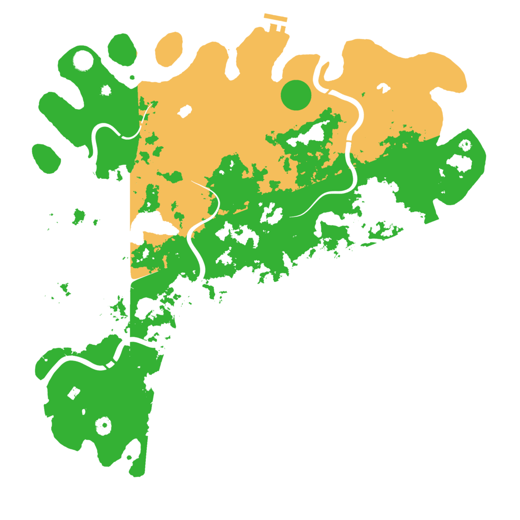 Biome Rust Map: Procedural Map, Size: 4500, Seed: 1697082079