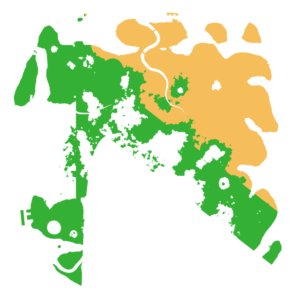 Biome Rust Map: Procedural Map, Size: 4000, Seed: 59831049