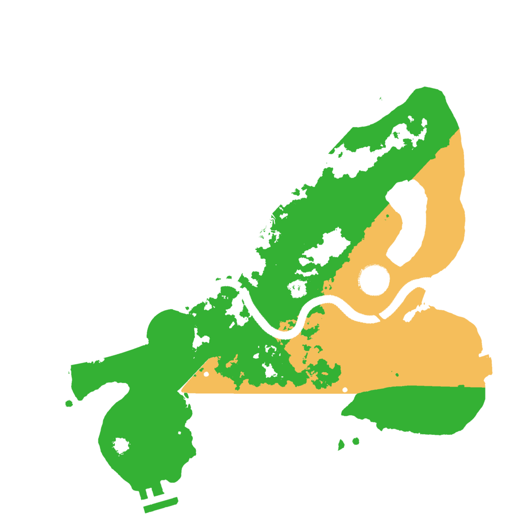 Biome Rust Map: Procedural Map, Size: 3000, Seed: 1822288415