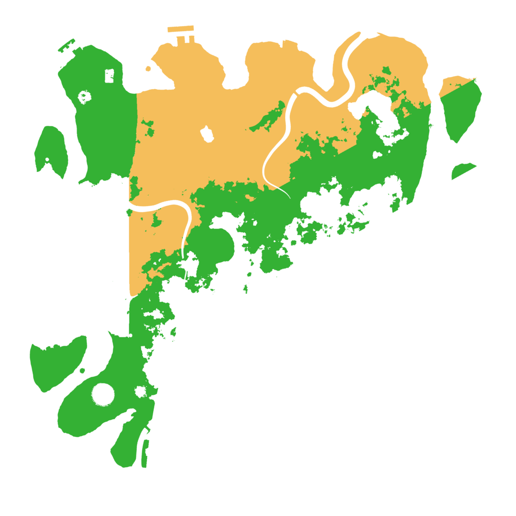 Biome Rust Map: Procedural Map, Size: 4000, Seed: 47422
