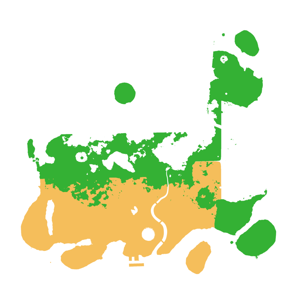 Biome Rust Map: Procedural Map, Size: 4000, Seed: 1899693224