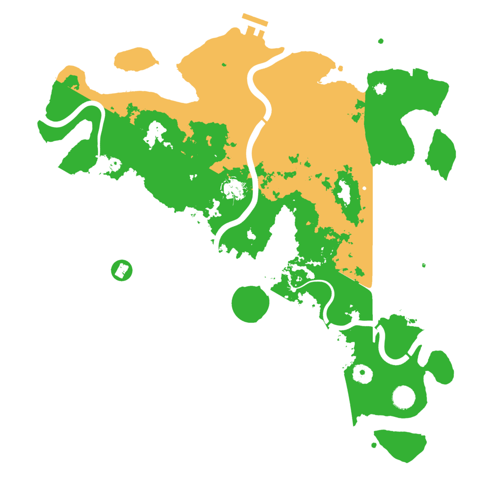 Biome Rust Map: Procedural Map, Size: 3800, Seed: 1446780485