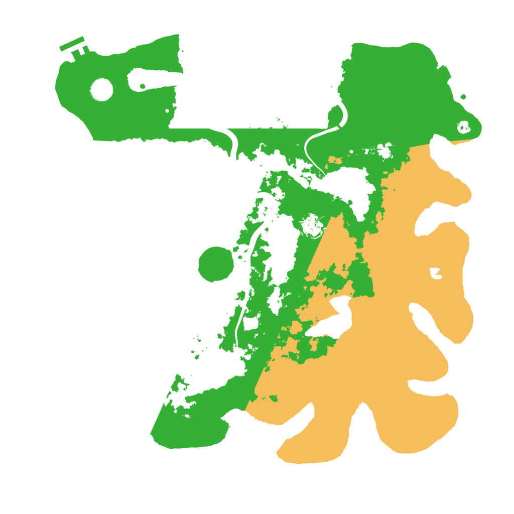 Biome Rust Map: Procedural Map, Size: 4000, Seed: 1923708823