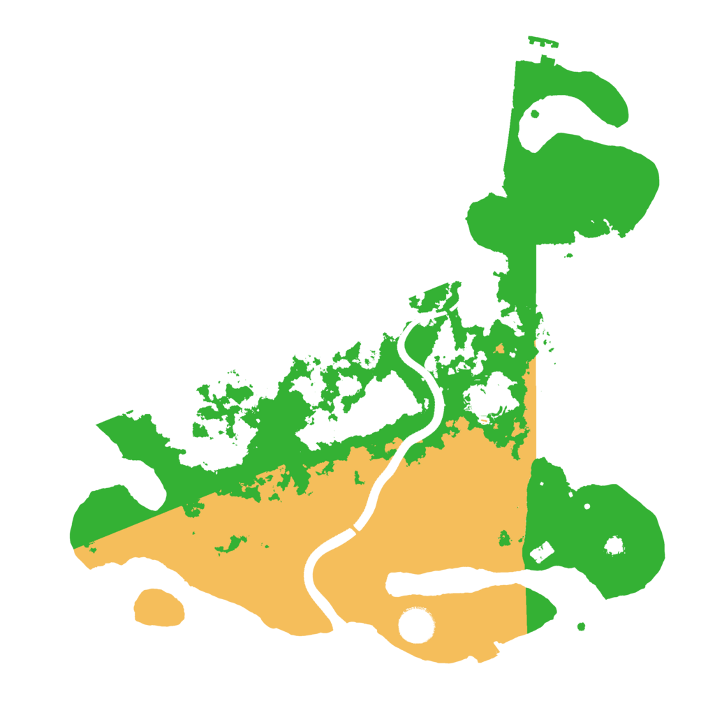 Biome Rust Map: Procedural Map, Size: 3500, Seed: 1156612092