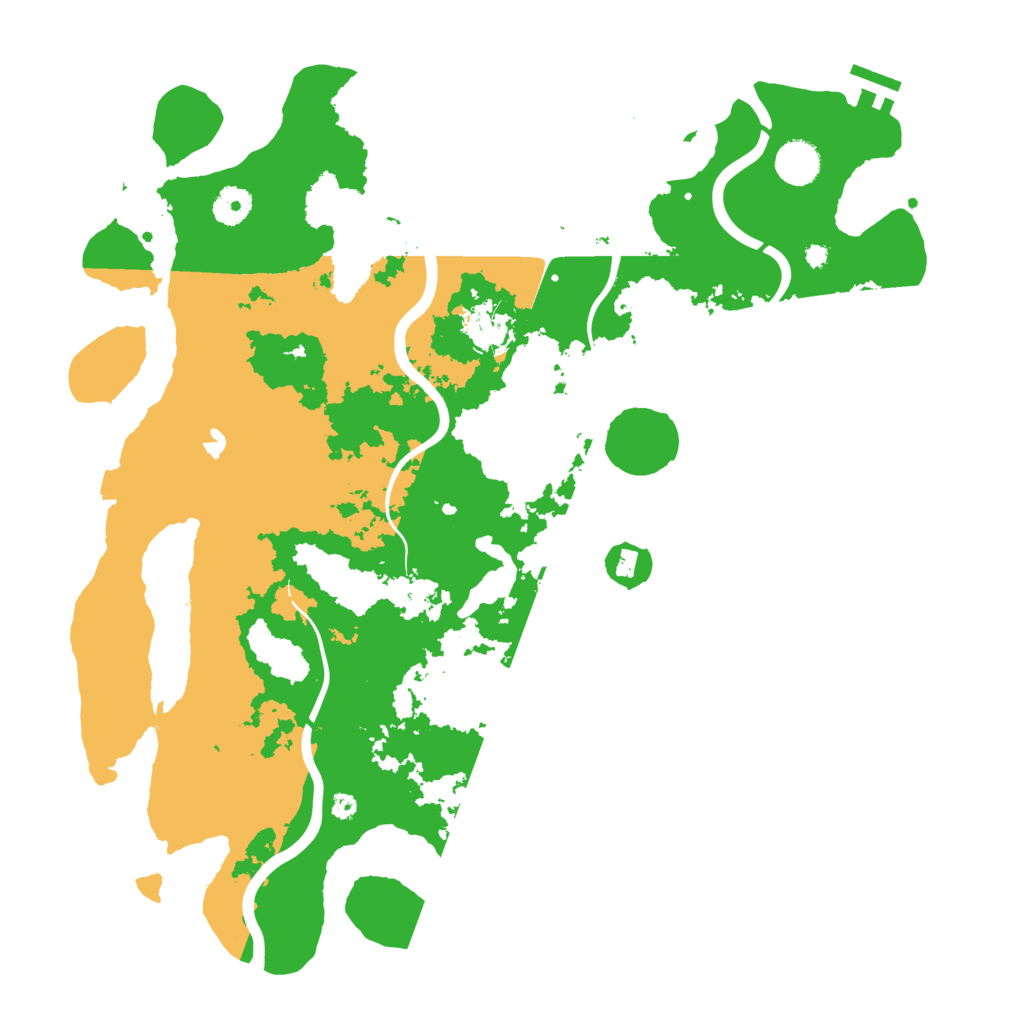 Biome Rust Map: Procedural Map, Size: 4000, Seed: 1988101408
