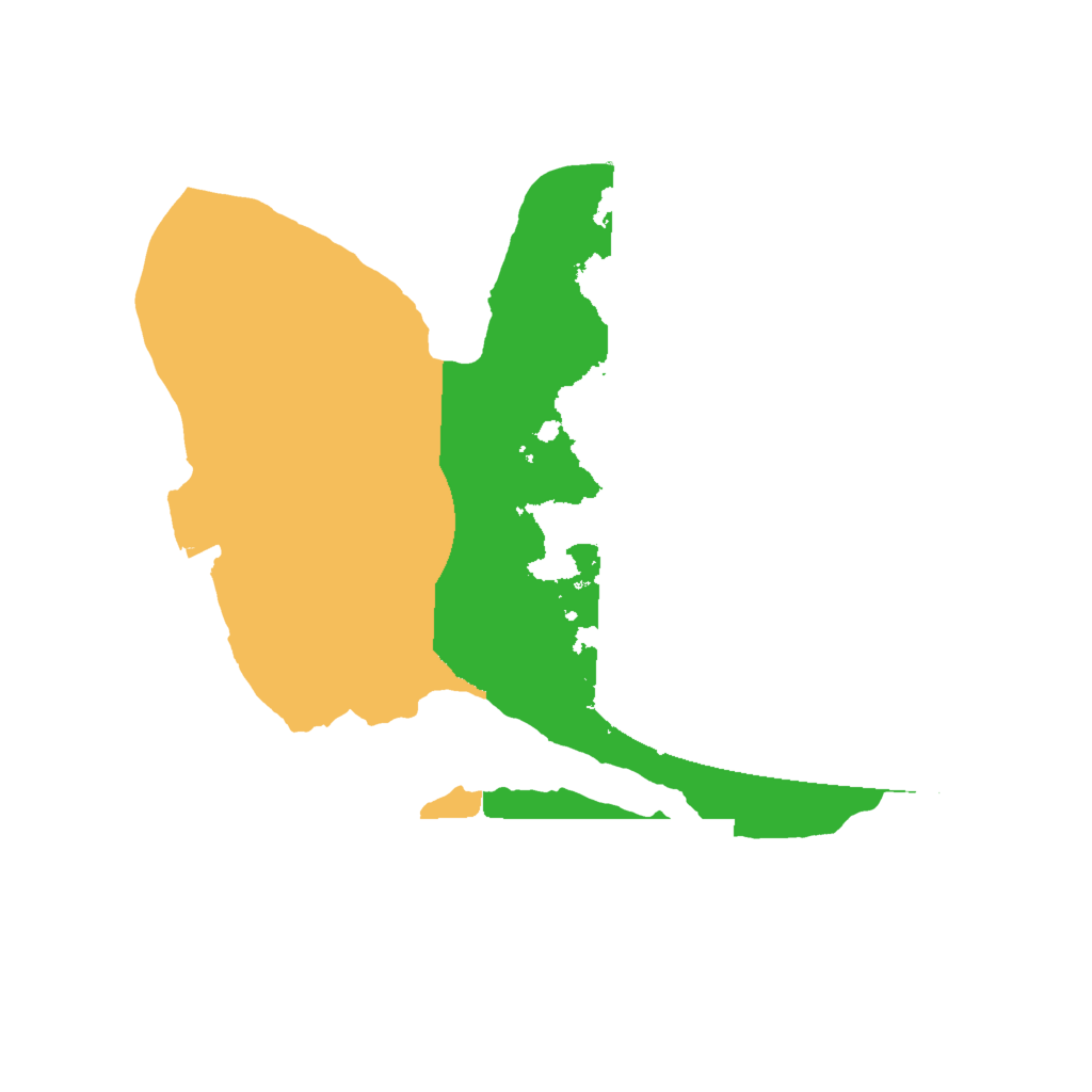 Biome Rust Map: Procedural Map, Size: 1850, Seed: 1819160515