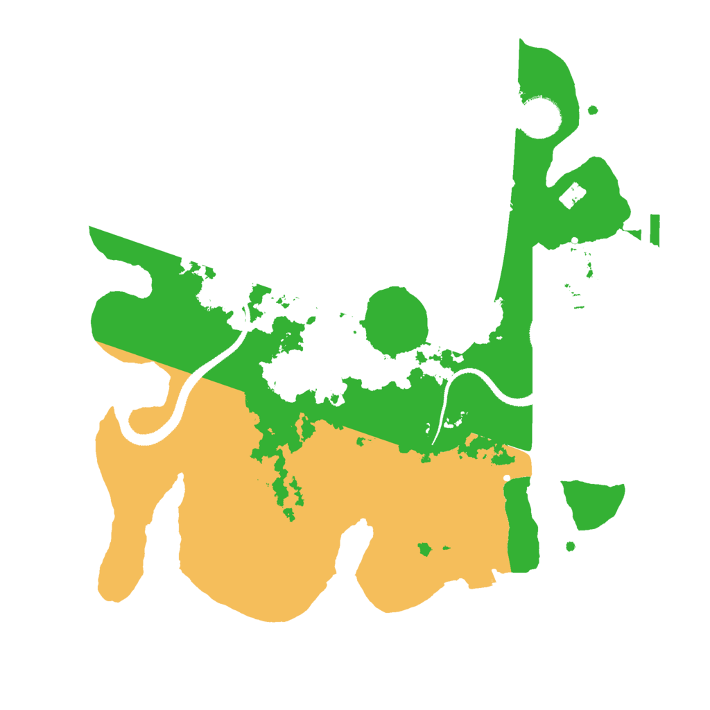 Biome Rust Map: Procedural Map, Size: 3000, Seed: 38112385